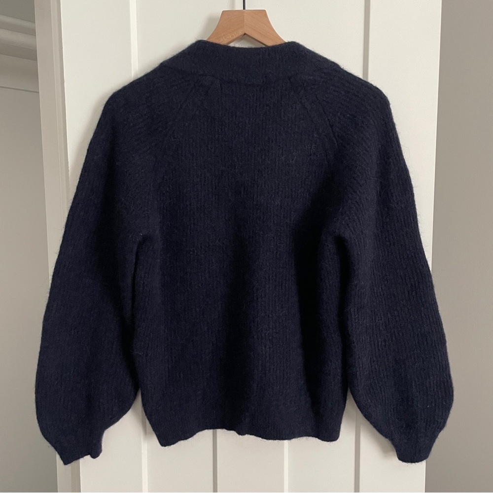 Sezane Cody Jumper Sweater Navy Blue Size Small - Picture 5 of 12